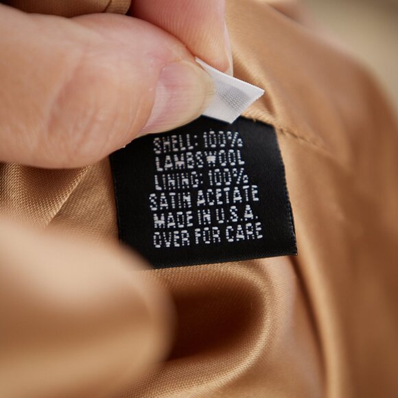 Vintage Marvin Richards Lambswool Penny Lane Coat Women's Size 8 - Picture 8 of 8